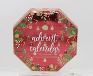 New 24 x Festive Scented Tealight Christmas Advent Calendar 2024 Home Pan Aroma