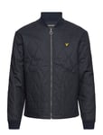 Lyle & Scott Quilt Jacket Marinblå