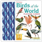 Verdens fugler - Birds of the World - Kortstokk med motiv av eksotiske fugler