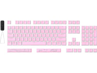 Hp Hyperx Pudding Keycaps 2 - Full Key Set - Pbt - Pink (Us Layout)