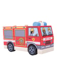 Bigjigs Wooden Stacking Game Fire Truck