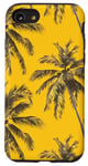 Coque pour iPhone SE (2020) / 7 / 8 Jaune Vintage Motif Palmier Tropical Paradise Decor