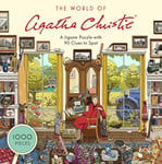 the World of Agatha Christie:1000-Piece Jigsaw Puzzle with 90 Clues to Spot, Puz