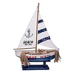 Vacchetti- Bateau en Bois, 5132620000, Bleu