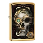 ZIPPO - Anne Stokes - High Polish Brass - Essence Briquet Coupe-Vent, Rechargeable, dans Une boîte Cadeau de Haute qualité