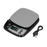 Kitchen Digital Scale Household Stainless Steel Rechargeable Baking Scale UK