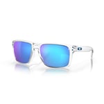 Oakley Holbrook XL - Lunettes de soleil Polished Clear Prizm Sapphire Iridium Polarized Cat 3