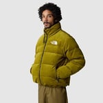 The North Face Men's 1992 Reversible Nuptse Jacket Sulphur Moss-Coal Brown (831I O62)