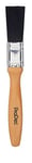 ProDec R641c 1 inch Craftsman Trade Professional Mixed Bristle Paint Brush for a Smooth Finish Painting with Emulsion, Gloss and Satin Paints on Walls, Ceilings, Wood and Metal, 1" 25mm, Black