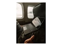 UAG Rugged Bluetooth Keyboard w/ Trackpad for iPad 10.2 UK English - Black/Ash - Clavier et étui (étui folio) - avec trackpad - Robuste - rétro-éclairé - Bluetooth - R.-U. - noir, cendre clavier, noir, cendre étui - En vrac - pour Apple 10.2-inch iP