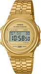 Casio Gold Womens Digital Watch Casio Collection Vintage A171WEG-9AEF