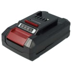 Battery for Einhell TE-VC 18 Li TE-VC 36/25 TE-VC 18/10 Li TE-TS 36/210 2Ah 18V