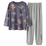 Pajamas Femme Sets Vêtements De Nuit Costume Pyjamas Ensembles Dames Printemps Automne Hiver Pyjamas Épais Chaud Pyjamas Femmes Chemise De Nuit Femme Pyjama Ensemble-L