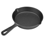 16cm Vintage Cast Iron Skillet Frying Pan Burnt Non-stick Home Cookware