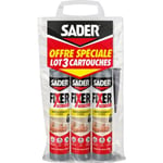 Colle de fixation Sader Fixer Sans Percer Aménagement intérieur 3x280ml