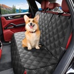 KYG Housse Siège Voiture Chien Protection Imperméable Détachable Qualité Supérieure Protection Banquette Arriere pour Chien et Enfant avec Voitures et SUV de Taille Moyenne et Grande ISOFIX 135x128cm