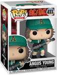 AC/DC ANGUS YOUNG (GREEN) 3.75" POP ROCKS VINYL FIGURE FUNKO 411 NEW IN STOCK