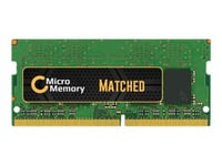 Coreparts - Ddr4 - Modul - 8 Gb - So Dimm 260-Pin - 2400 Mhz / Pc4-19200 - 1.2 V - Ikke-Bufret - Ikke-Ecc - For Lenovo Thinkcentre M710  Thinkpad 13 (1St Gen)  Thinkpad L470  L570  P51  T480  T570