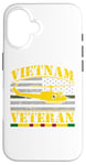 Coque pour iPhone 16 Vietnam Veteran UH -1 Huey Helicopter Crew