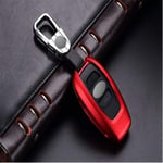 FLJKCT Car Aluminium Alloy KeyHolder Cover Case ，For Subaru XV BRZ Forester Legacy Outback key holder Accessories