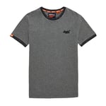 Superdry Ol Ringer Mens T-shirt - Rockface Dark Marl All Sizes