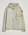 Parajumpers Nigel Vintage Nylon Hooded Jacket Sage