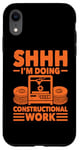 iPhone XR Shh I'm doing constructional Work 3D Printer Men 3D Printing Case