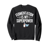 Kombucha Tea Fermentation Probiotic Kombucha Sweatshirt