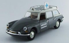 Citroën DS19 Ambulance Municipale 1962 Gris 1:43 Modèle RIO