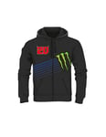 Sweat A Capuche Zip Fabio Quartararo 20 Dual Monster Energy Officiel Motogp