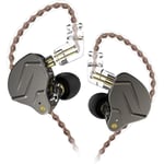 KZ ZSN Pro dynamiska hybrid dubbla drivrars in-ear-hörlurar grå YIY SMCS.9.27