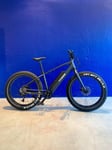 **OUTLET STOCKHOLM** FitNord Rumble 300 Elfatbike 2024, svart 43 cm (720 Wh batteri)