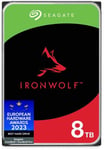 Seagate IronWolf 8TB NAS Hard Drive 3.5" 5400RPM 256MB Cache