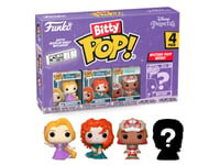 Pack de 4 Figurines - Bitty Pop! Disney - Princesse Raiponce - N° 223 324 417 -