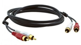 KRAMER C-2RAM/2RAM-35 2 RCA AUDIO (MALE - MALE) CABLE (35') 10.7M (95-0202035)