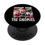 Hangin' with the gnomies, Hangin' with my gnomies Christmas PopSockets PopGrip Adhésif