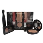 MAC Makeup Giftset  Mac Lipstick Mascara Blusher Eyeshadow Make Up Set - NEW