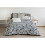 Home Linge Passion - camouflage Parure de couette 100% coton - Bleu - 220x240 cm - Bleu