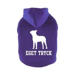 Designa Din Egen Hoodie Hundtröja - Lila / 40 cm