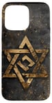 Coque pour iPhone 15 Pro Max Pendentif Symbole Viking Valknut Mythologie Nordique Décor