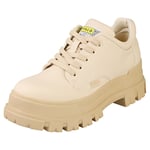 Buffalo Aspha Cls Vegan Womens Fashion Trainers in Beige - 6.5 UK