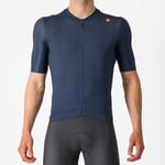 Castelli Espresso Short Sleeve Cycling Jersey - SS24 Belgian Blue / Silver Moon Small Blue/Silver