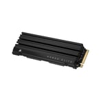 Corsair MP600 Elite 1 to M.2 PCIe Gen4 x4 NVMe SSD - M.2 2280 - Lecture Séquentielle Jusqu'à 7 000 Mo/s - 3D TLC NAND Haute Densité - Noir