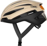 ABUS StormChaser Racing Bike Helmet - Lightweight and Comfortable Bicycle Helmet for Professional Cycling for Women and Men - Beige, Size M