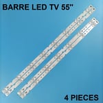 Kit 4 TV LED Bars Thomson TCL 4C-LB5507-HR03J 4C-LB5508-HR03J 55HR330M07B2