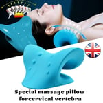 Neck Relaxer Stretcher Neck Traction Pillow Cloud Shape Cervical Pain Relief