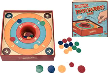 D.A.Y. Republic Tiddlywinks Classic Tabletop Game, Retro Skill Game for 2-4