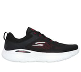 Skechers Men's GO RUN Lite Sports Shoes in Black/White/Red, Sizes 10 to 13