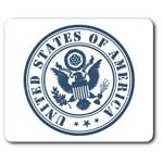 Computer Mouse Mat - United States of America USA US Office Gift #4476