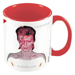 Pyramid International David Bowie Mug in Presentation Gift Box (Red Aladdin Sane Design) 11oz Ceramic Mug - Official Merchandise